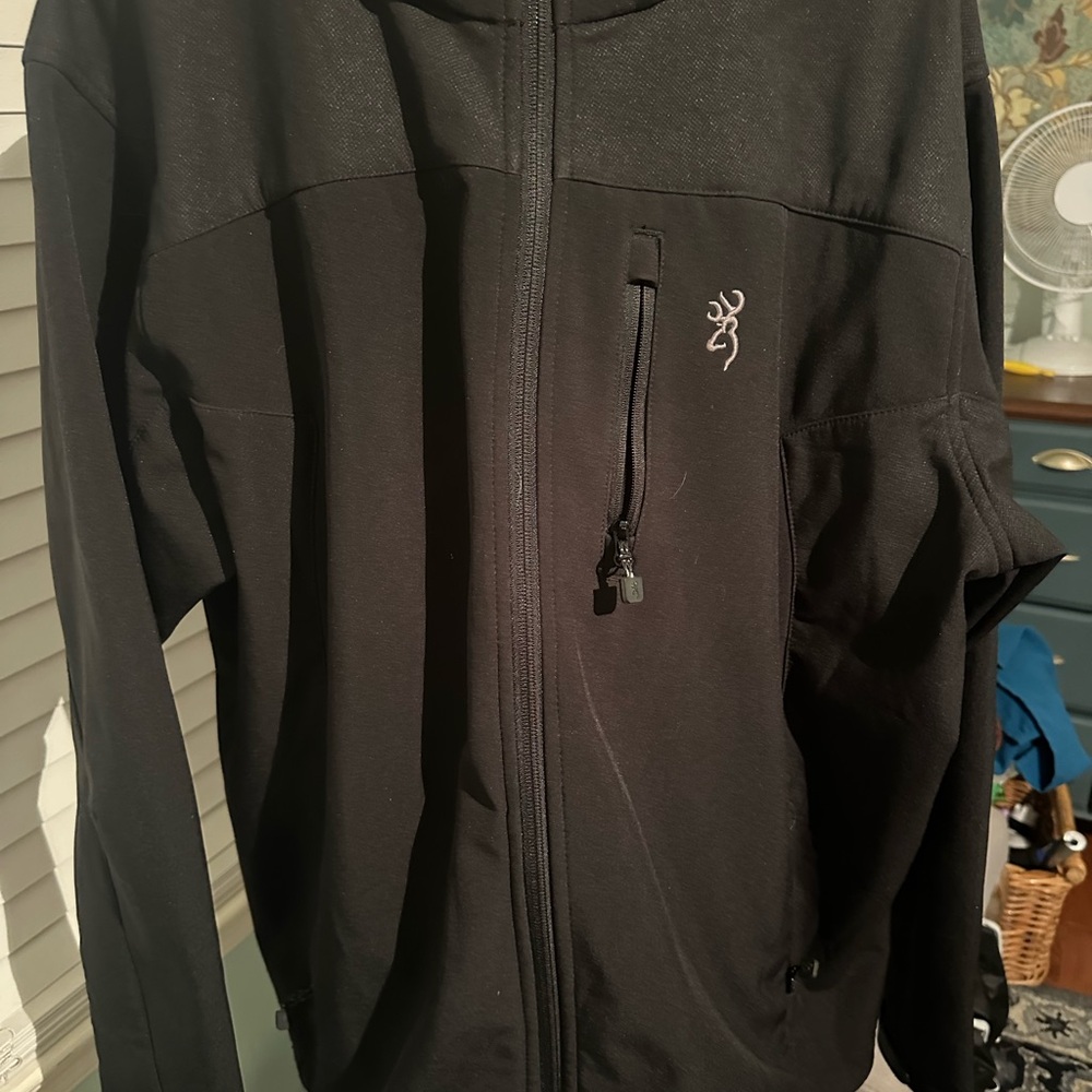 Black Browning Jacket Full Zip Large Hells Canyon - image 1